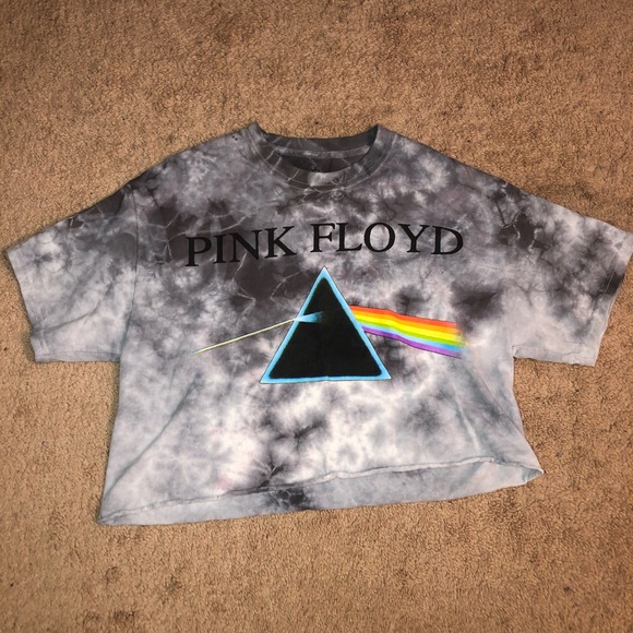 Tops - Pink Floyd Crop Top Tops - Pink Floyd Crop Top